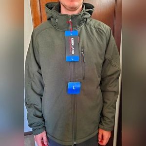 Men's Kirkland Signature Windproof Water Resistant Stretch Jacket L